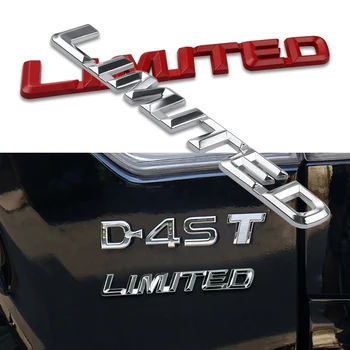 

3D Metal LIMITED Emblem Badge Sticker Car Body Fender Side Wing Tailgate For BMW Toyota 0Suzuki Honda Kawasaki HARLEY KIA Golf