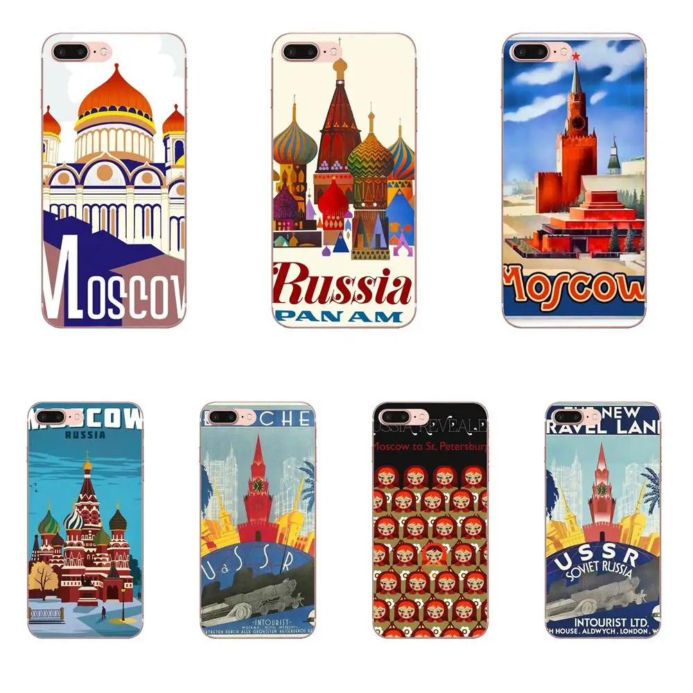 Чехол из ТПУ для Xiaomi Redmi Mi 4 7A 9T K20 CC9 CC9e Note 7 9 Y3 SE Pro Prime Go Play известная Россия постер