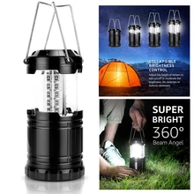 

LED Camping Lantern 190LM Super Bright IPX4 Water Resistant Portable Emergency Lights for Hurricane Storms Outages Collapsible