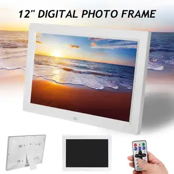 

12" HD 1080P Electronic Album Picture LED Digital Photo Picture Frame Movie Player Remote Control Digital Photo Frame