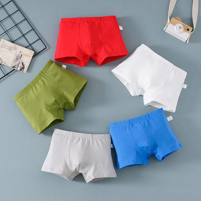 Disney boys underwear children's cotton boxer briefs boys boxer shorts baby  boy middle and large children's cotton underwear