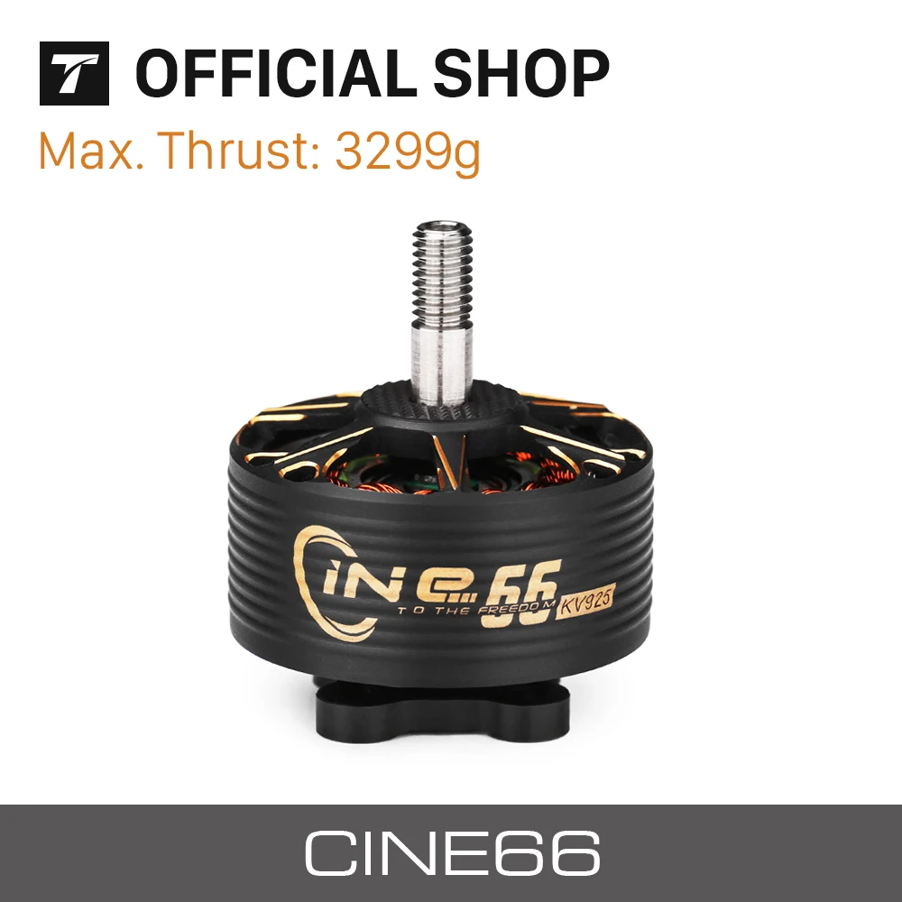 Motore Brushless T-Motor Fpv Cine66 Kv925 Kv1155 Per Fpv Freestyle