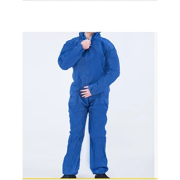 

L-3XL Disposable Waterproof Oil-Resistant Protective Coverall For Spary Painting Decorating Clothes Overall Suit