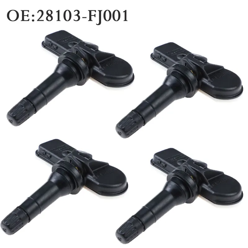 4 шт. TPMS датчик давления в шинах для Subaru Forester Impreza Justy Legacy Outpack Trezia WRX XV 28103-FJ001 28103FJ002 28103FJ000