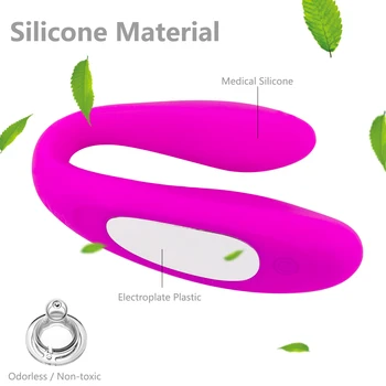 Erotic G Spot Vibrator We Share Vibration Wireless Double Penetration Dildo Clitoris Stimulator Vibrators Sex Toys for Couples 4