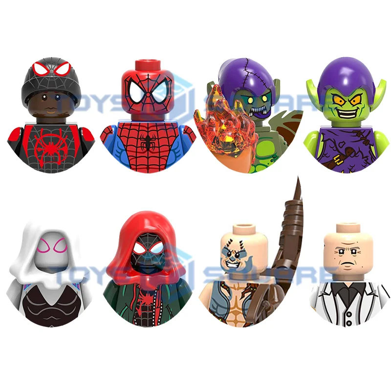 The Ultimate Spider Зеленый Гоблин Kingpin Gwen майль Моралес человек Скорпион модель