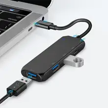 Portable USB Type C Hub Type-C USB 2.0 Hub Splitter Docking Adapter Cable usb разветвитель For MacBook PC Laptop USB Hub