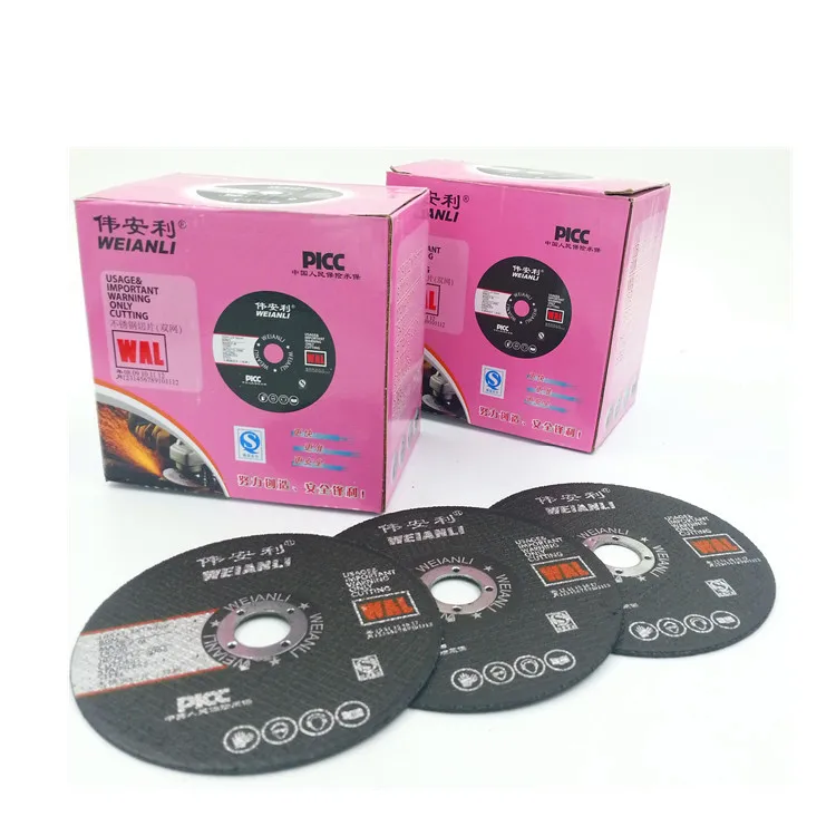 

Wei AMWAY Angle Grinder Stainless Steel Slice (Dual-Network) Quality Ultra-Thin 1.2 Polishing Pad Cutting Disc