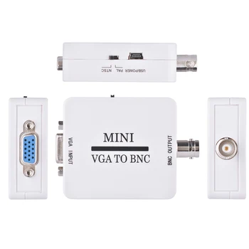 

VGA Input to BNC Output Video Converter Convertor Digital Switcher Box#50