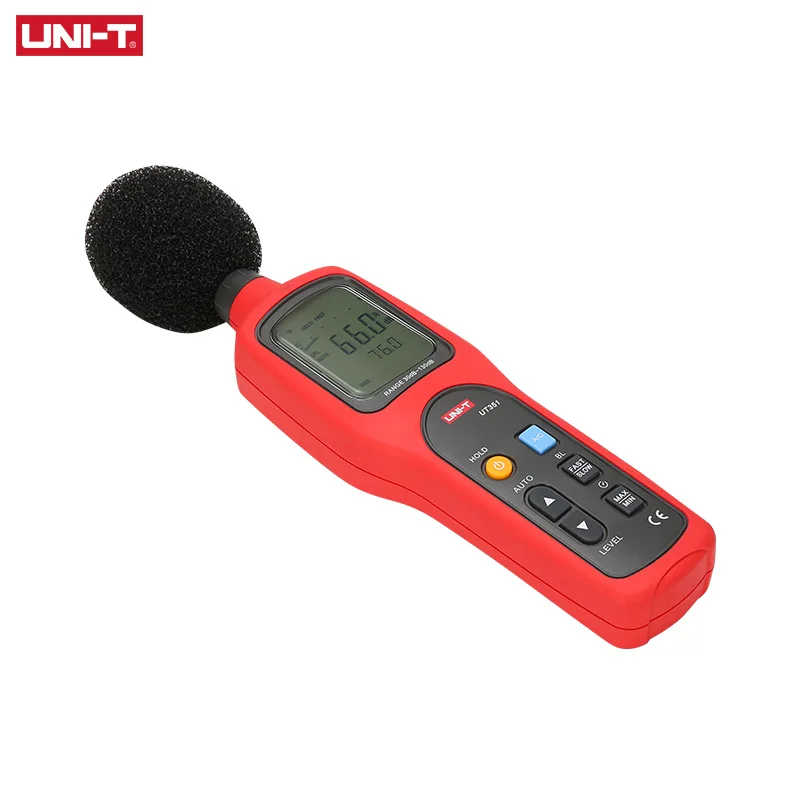 Цифровой измеритель уровня звука UNI T UT351 30 130 дБ децибел регистратор детектор