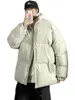Winter Jacket Men Parkas Thicken Warm Coat Mens Stand Collar Jackets Solid Color Parka Coat Women Fashion New Streetwear 5XL 6