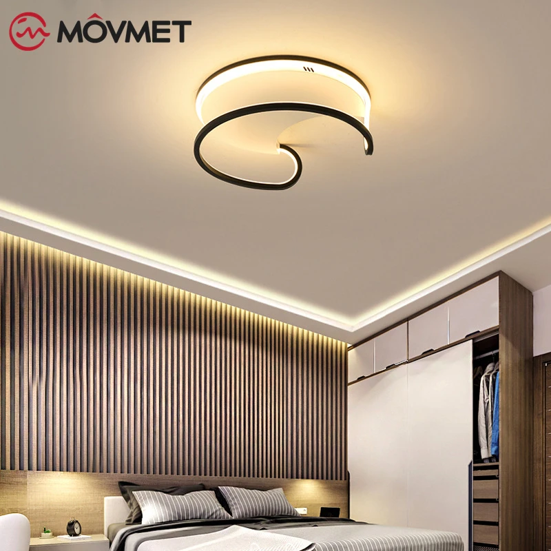 

Modern Ceiling Lights LED Lamp For Living Room Bedroom Study Room Aluminum Lustre Ceiling Lights LED Lamp Home Deco