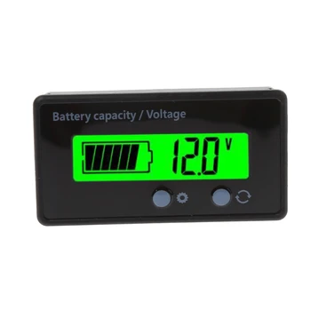 

8-70V LCD Acid Lead Lithium Battery Capacity Indicator Voltmeter Voltage Tester