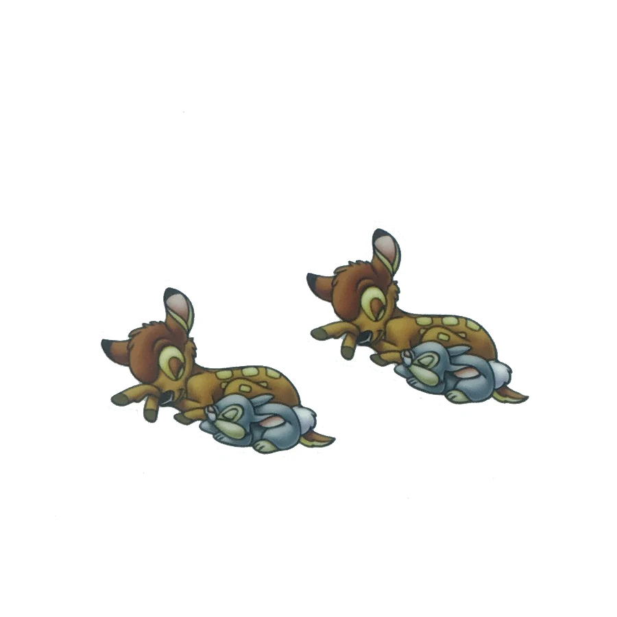 10 шт./партия плоская полимерная мультяшная DIY Кабошоны аксессуары из смолы для