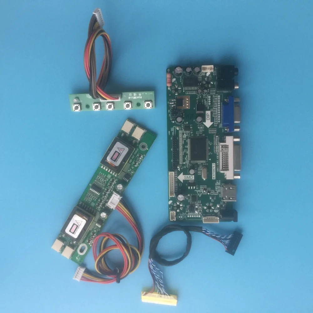 Kit for M220Z1-L06 LCD LED screen Controller Driver BoardHDMI DVI+VGA LCD LED 