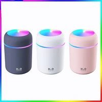 Portable 300ml Electric Air Humidifier Aroma Oil Diffuser USB Cool Mist Sprayer with Colorful Night Light