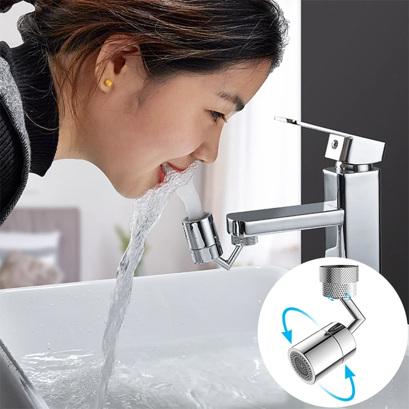Grifo giratorio de 720 ° con filtro Universal rociador de ahorro de agua accesorios de cocina cocina filtro de agua grifo 720 tactico aireador grifo adaptador grifo cocina pulverizador agua grifo giratorio