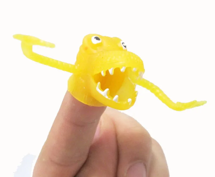 5 шт./компл. Новинка Пластик мини-динозавр пальцы неявные, может быть загружен с небольшими на руку, игрушки, подарок на Рождество для девочек