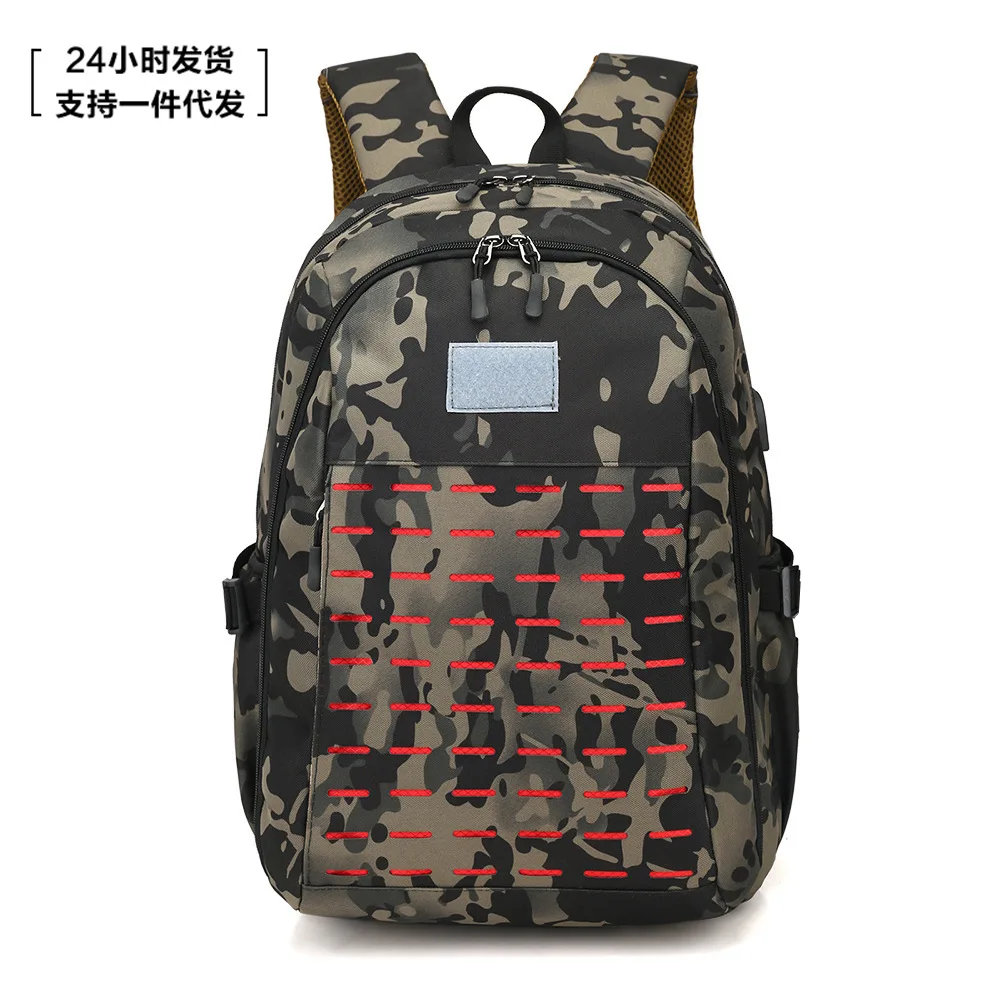 Crossten Высокое качество 1" рюкзак для ноутбука USB порт зарядки городской Mochila Дорожная сумка Школьный рюкзак 3D камуфляж тактический пакет