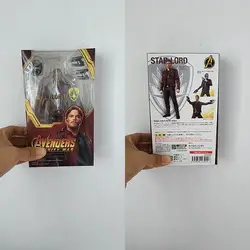 15 см SHF Marvel Мстители Бесконечность войны Звездный лорд фигурка модель игрушки кукла для подарка