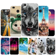 Чехол для телефона для Xiaomi Redmi 4 X Силиконовый чехол для Xiaomi Redmi 4 X чехол мягкий, симпатичный, из ТПУ чехол с котом для Xiami Redmi 4X Redmi4x