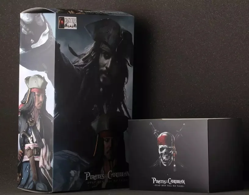 Сумасшедшая игрушка капитан Джек Воробей Пираты Caribbean Garage Kit украшение