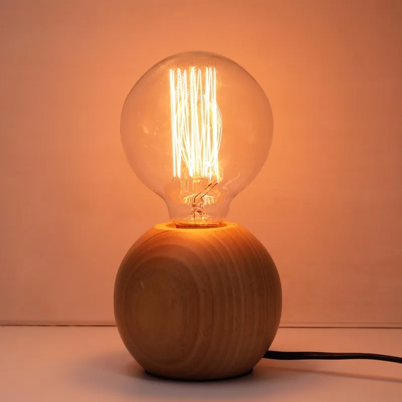 

Post-modern Simple Bedroom Bedside Glass Lamp Northern European-Style Library Personalized & Creative Living Room round Ball Eye