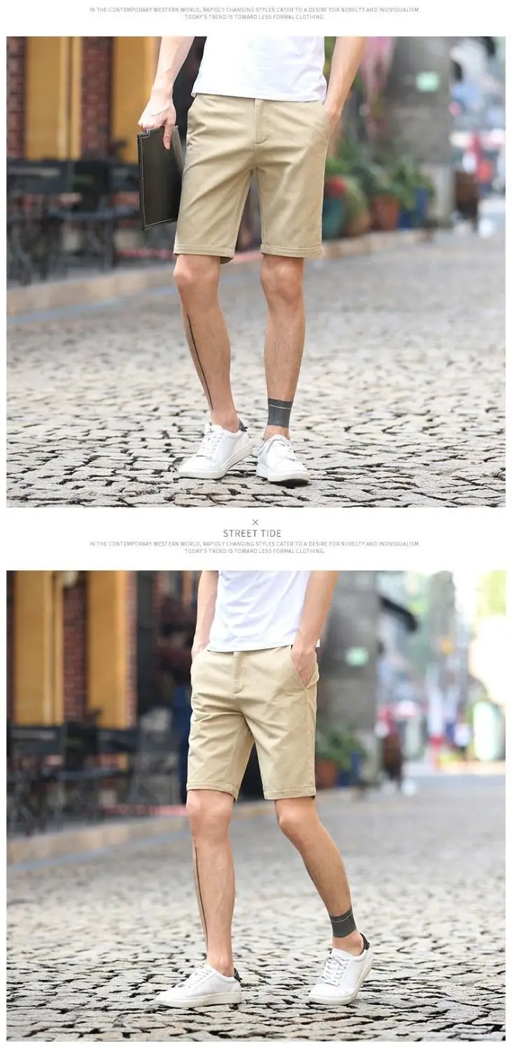 Hot Newest Summer Man Casual Shorts Men's Cotton Fashion Style Man Shorts Bermuda Beach Shorts Plus Size 34 36 38 Short Men Male best casual shorts for men