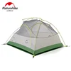 Naturehike 2 Person Ultralight Tent Upgraded Star River Camping Tent 20D Silicone With Snow Skirt Tent With Free Mat NH17T012-T ► Photo 3/6
