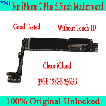 

With/Without Touch ID for iphone 7 Plus Motherboard,Original unlocked for iphone 7P Mainboard with Full Chips,32GB /128GB /256GB