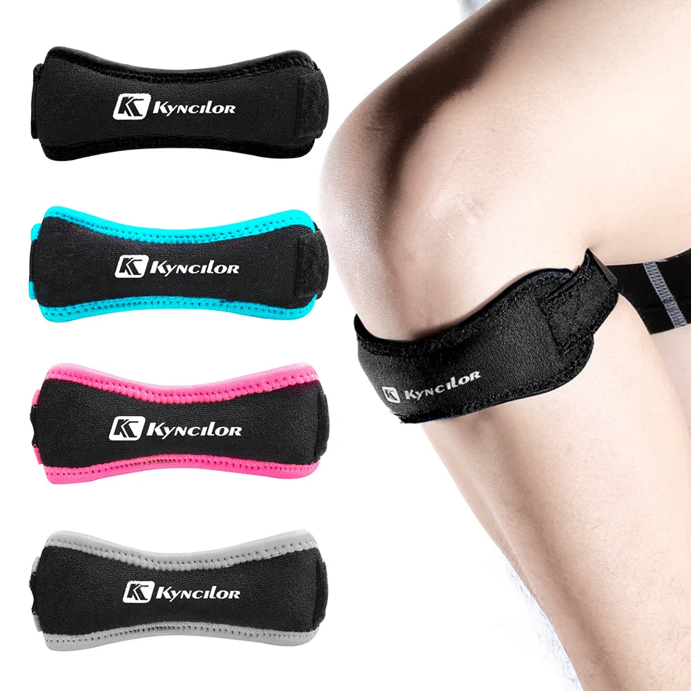 Tendon спортивный противоударный баскетбольный регулируемый ремешок поддержка Быстросохнущий коленный фиксатор открытый неопреновый наколенник защита от боли