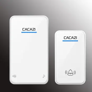 

Doorbell wireless household battery DC power all-purpose battery unplugged wireless doorbell one for one waterproof