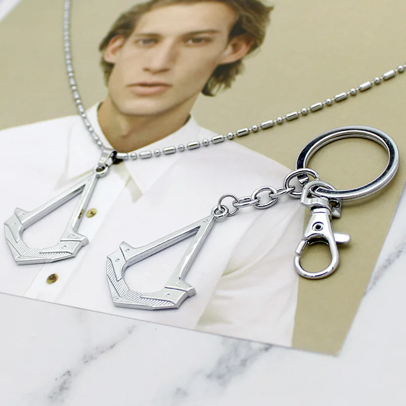 

Halder hai luo di Assassin's Creed Bronze Zinc Alloy Key Ring Pendant Hanging Buckle Anime Peripheral Hardware Jewelry