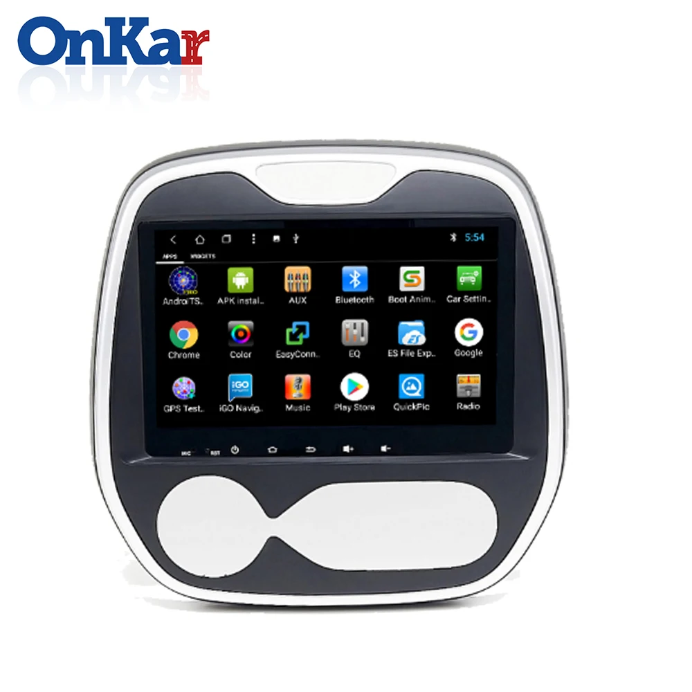 ONKAR 9 дюймов Автомобильный gps радио для Renault Captur Авто android 9,0 ram 2 Гб rom 32 Гб wifi Bluetooth Радио USB MP5 без DVD