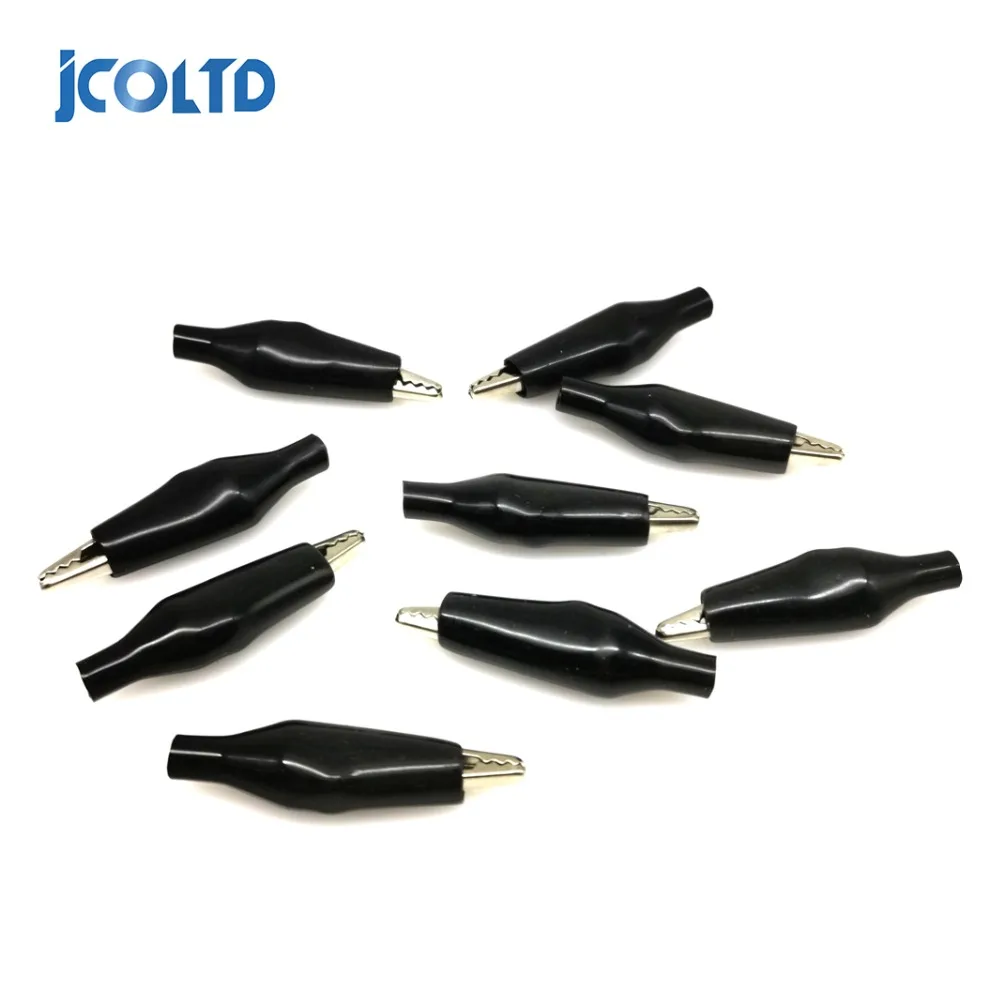 10 Pcs/ lots small Insulation Boot Metal Alligator Clip Electric Test 28MM Lead colorful small crocodile clip Color random 10 Pcs/ lots small Insulation Boot Metal Alligator Clip Electric Test 28MM Lead colorful small crocodile clip Color random