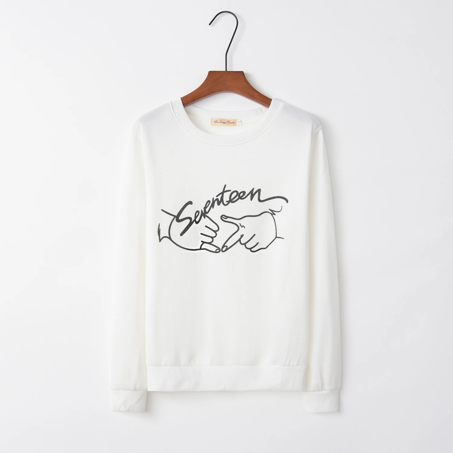 women hoodies sweatshirts Pocket Patchwork Pullover Strappy Hoodie NEW Outerwear Pullover Jumper Sweatshirt Hoodies Tops
