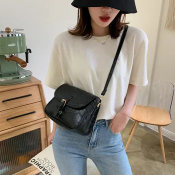 

Women's bag 2020 new on the new casual wild shoulder bag fashion temperament ladies small bag messenger bag simple