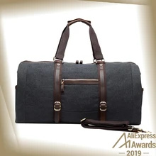 Новая стильная сумка для путешествий, вместительная сумка через плечо, многофункциональная сумка для багажа, мужская повседневная Холщовая Сумка