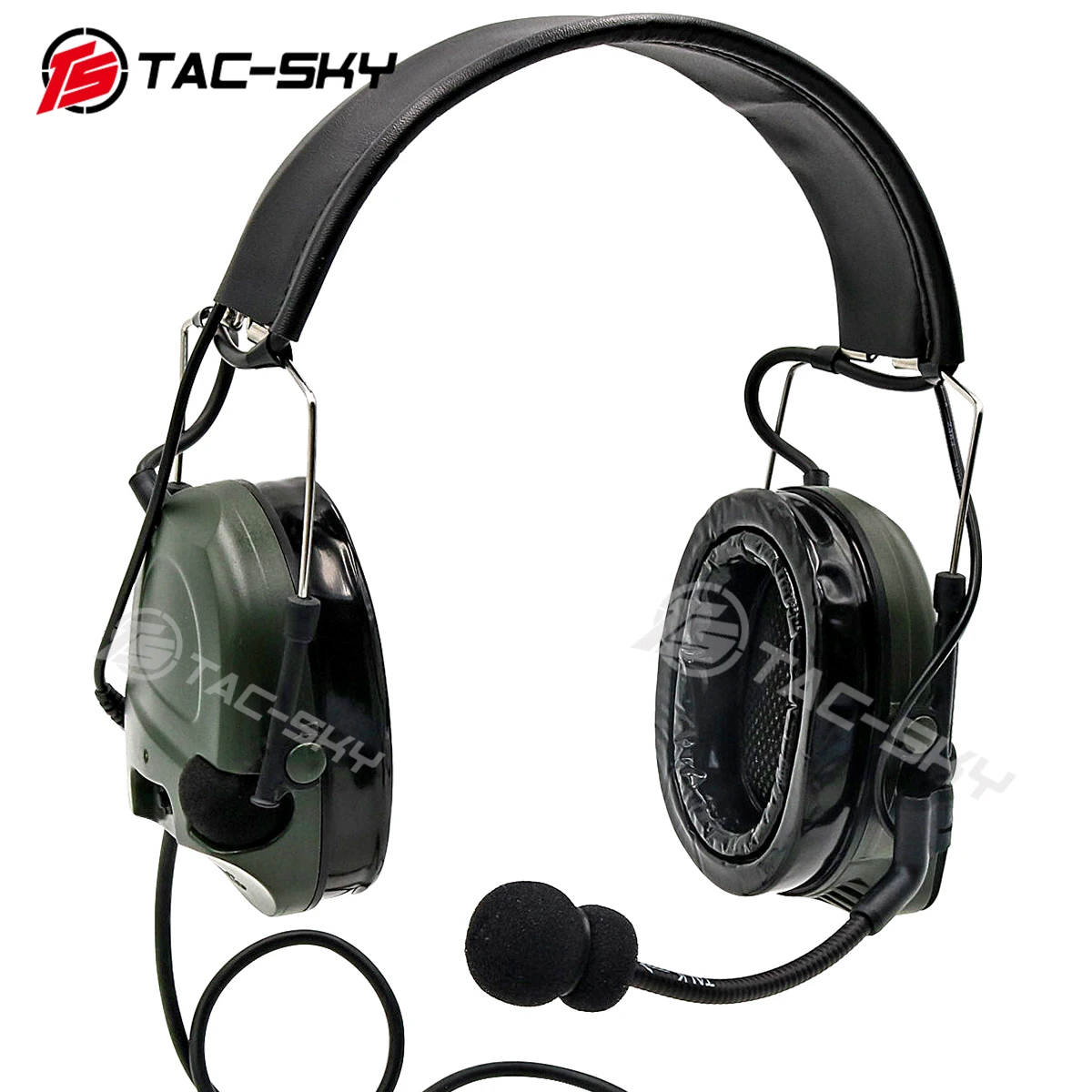 TAC-SKY COMTAC I силиконовый наушник версия шумоподавление звукосниматель гарнитура-FG