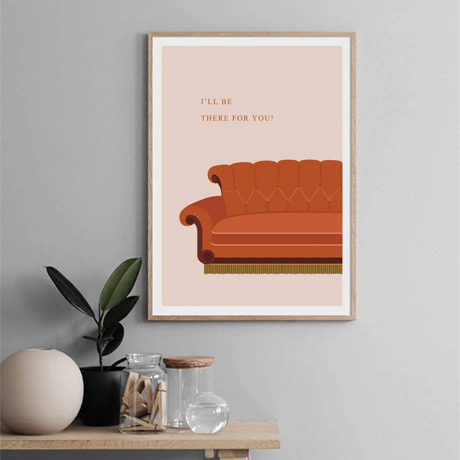 Friends-TV-Show-Door-Smelly-Cat-Nordic-Posters-And-Prints-Wall-Art-Canvas-Painting-Classic-Wall (2)