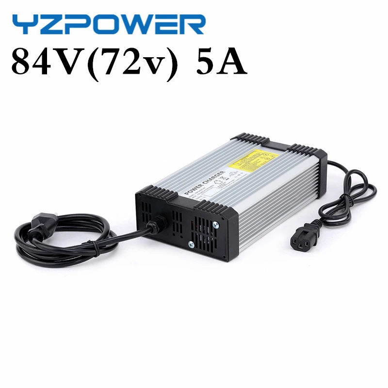 Carregador de Bateria Elétrica da Motocicleta Lítio para 72 Yzpower s Bateria Lítio Ebikes Ferramentas 84 v 5a 20