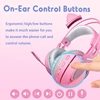 SOMIC Pink Gaming Headset 7.1 Surround-Sound G951 Cat Ear Stereo Noise Cancelling Head Phone Vibration LED USB Headsets for Girl ► Photo 2/6