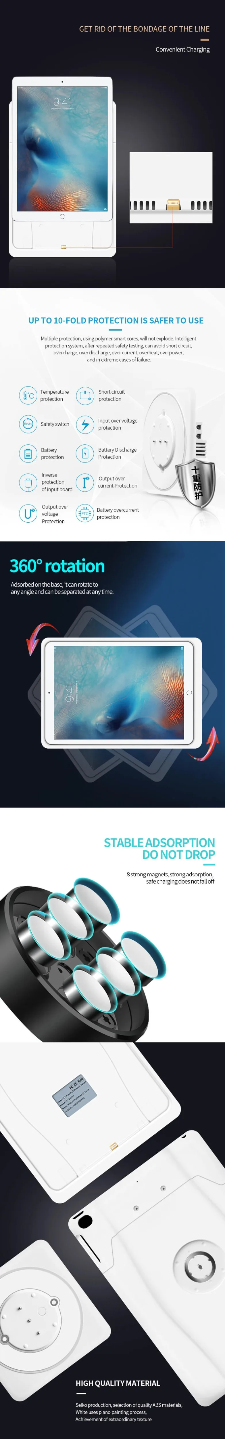 IPAD Wall Mounted Charger