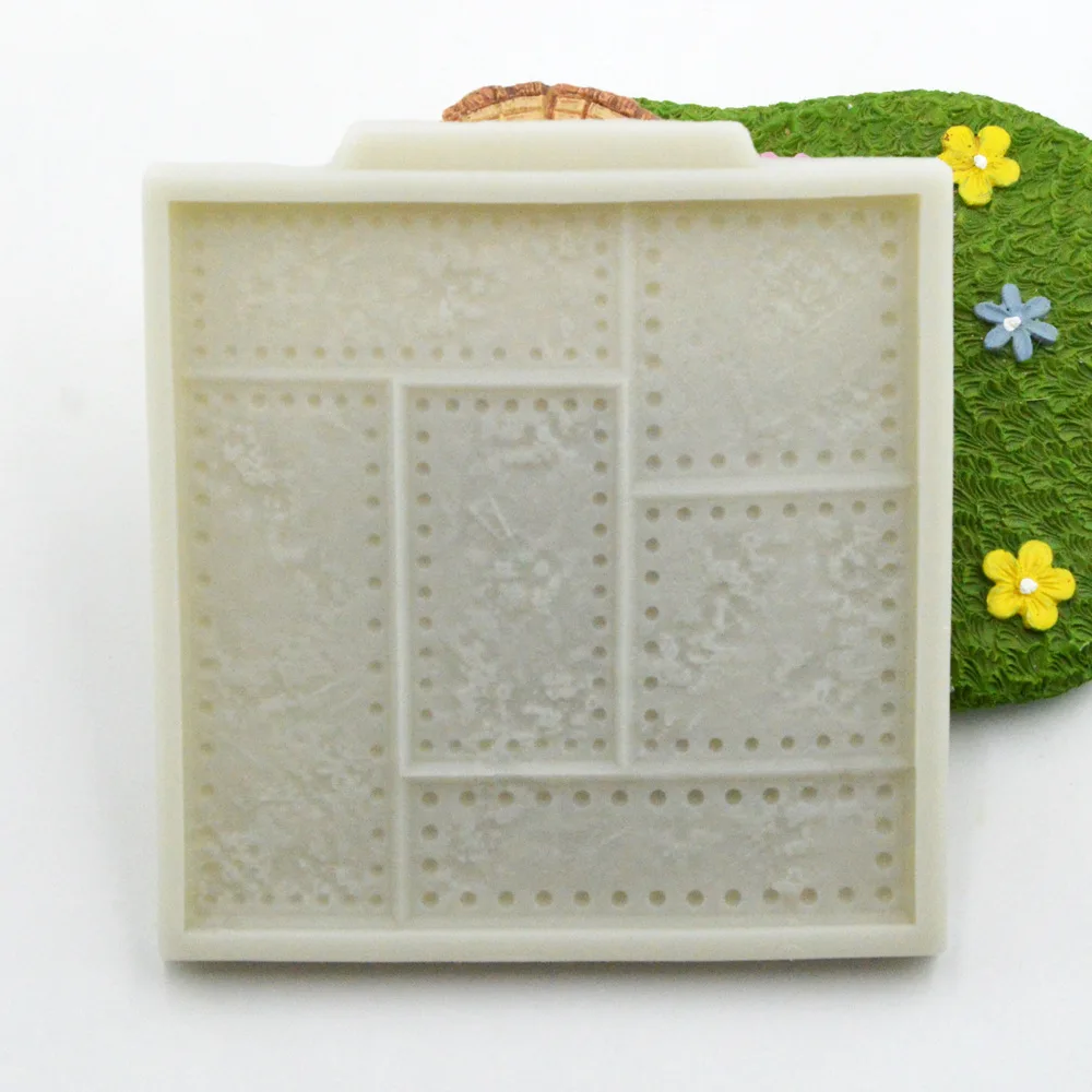Feihuan 1 шт. железный лист кружева силиконовые формы для торта инструменты для украшения торта помадка торта Формы для шоколада FM1915