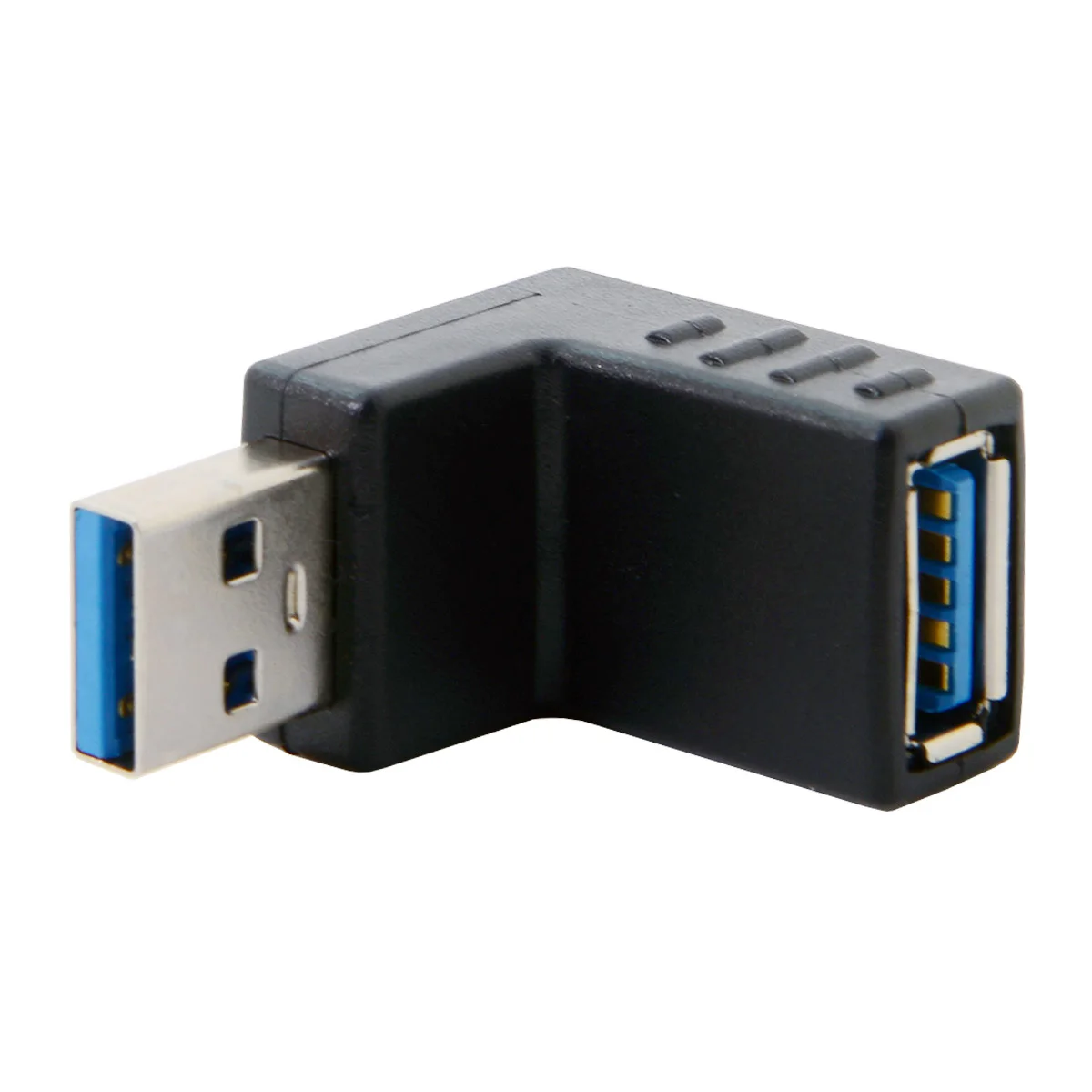 Низкопрофильный 90 градусный вверх угловой адаптер USB 3 0 удлинитель штырь