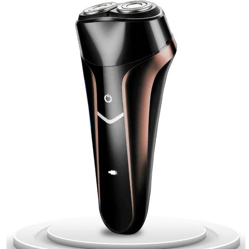 Роторная 2 режущая головка бритва двойная для мытья тела 5 Вт Высокая мощность USB