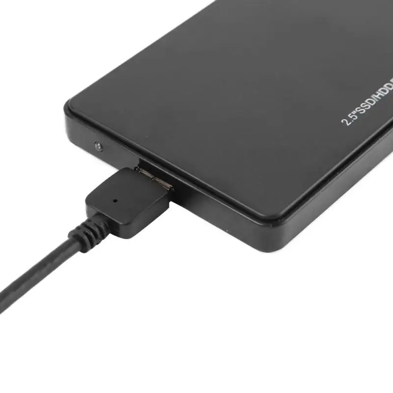 Чехол для внешнего жесткого диска VODOOL 2,5 дюйма USB3.0 SATA-USB 3,0, корпус для внешнего жесткого диска 5 Гбит/с, чехол для жесткого диска SSD, корпус для жесткого диска