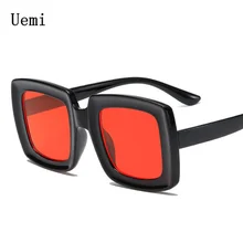 

Fashion Square Women Sunglasses Vintage Oversized Frame Retro Champagne Leopard Eyewear Men Shades UV400 Sun Glasses Wholesale