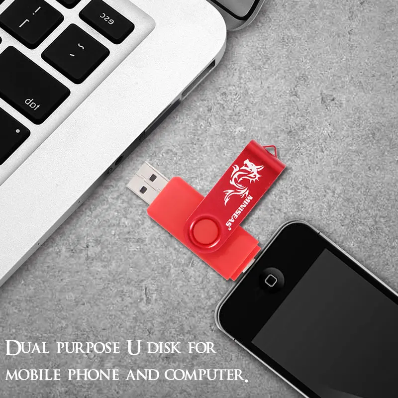 Usb флеш-накопитель Miniseas dragon 64 ГБ 32 ГБ 9 цветов портативный флэш-накопитель Android usb-накопитель, Флэшка 16 ГБ 8 ГБ карта памяти Usb