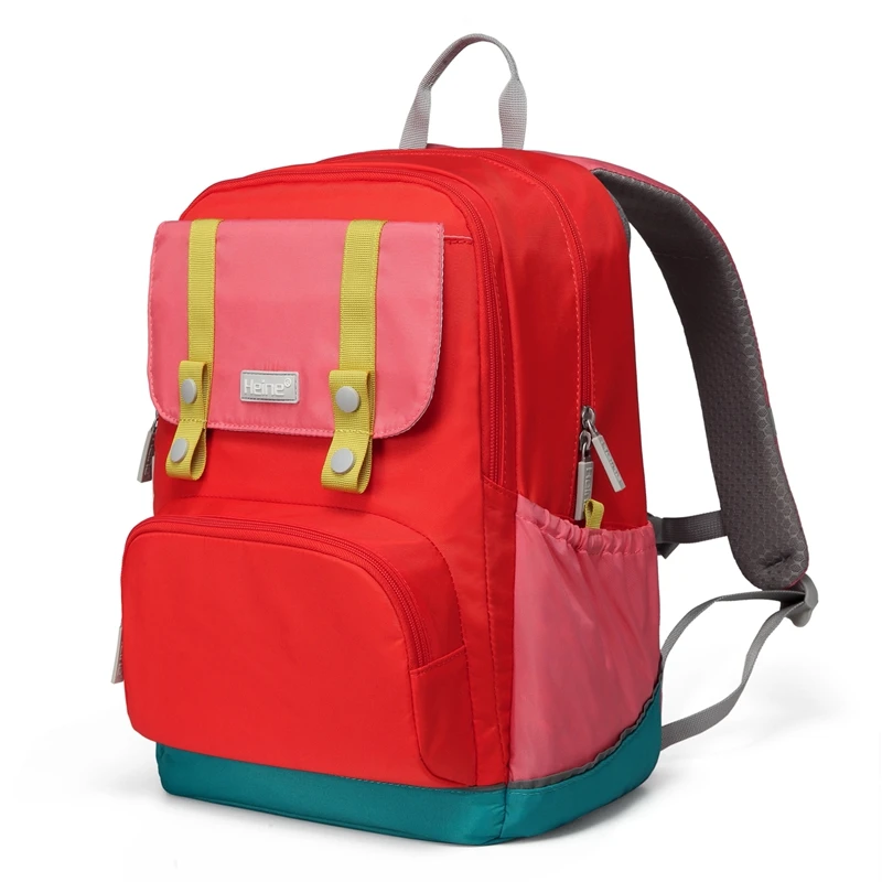 Heine Fashion School Bag Multi-Function Large Capacity Waterproof and Wearable Burden Relieving Children's Backpack